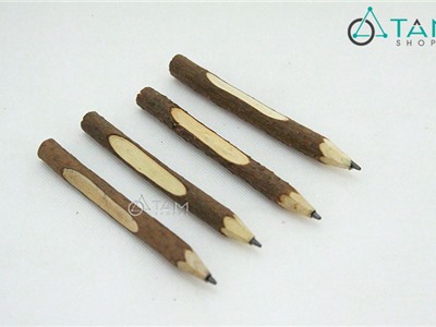 Bút chì thân cây gỗ tự nhiên số 03